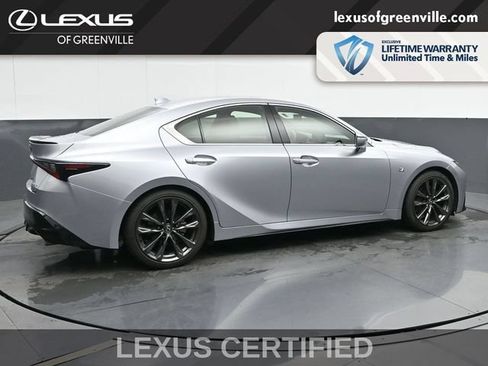 Certified 2023 Lexus IS 350 F Sport w/ Memory Package RWD image 8
