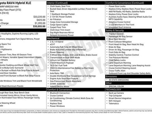 Used 2024 Toyota RAV4 XLE image 15