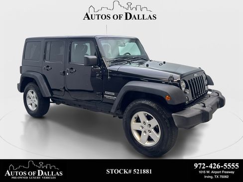 Used 2015 Jeep Wrangler Unlimited Sport w/ Quick Order Package 24S AWD/4WD image 1
