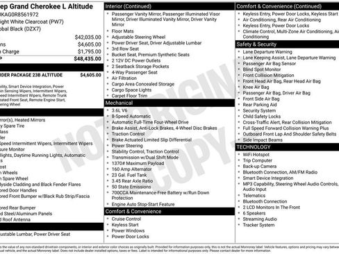 Used 2024 Jeep Grand Cherokee L Laredo AWD/4WD image 4
