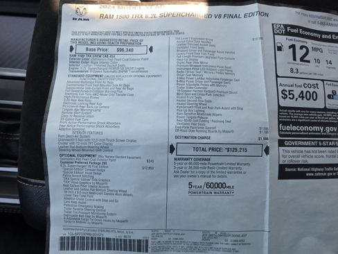 Used 2024 RAM 1500 TRX image 9