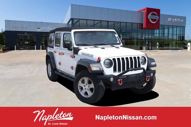 Used 2021 Jeep Wrangler Unlimited Sport AWD/4WD image 1