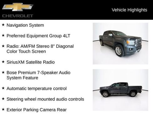 Used 2015 GMC Canyon SLT AWD/4WD image 5