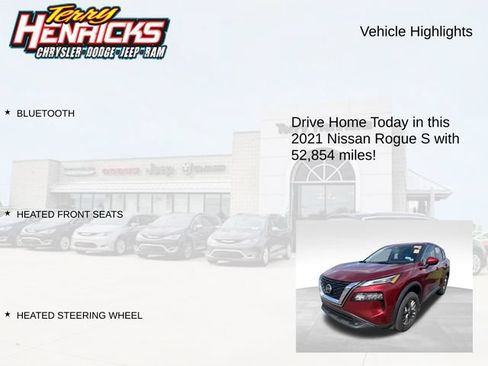 Used 2021 Nissan Rogue S AWD/4WD image 4