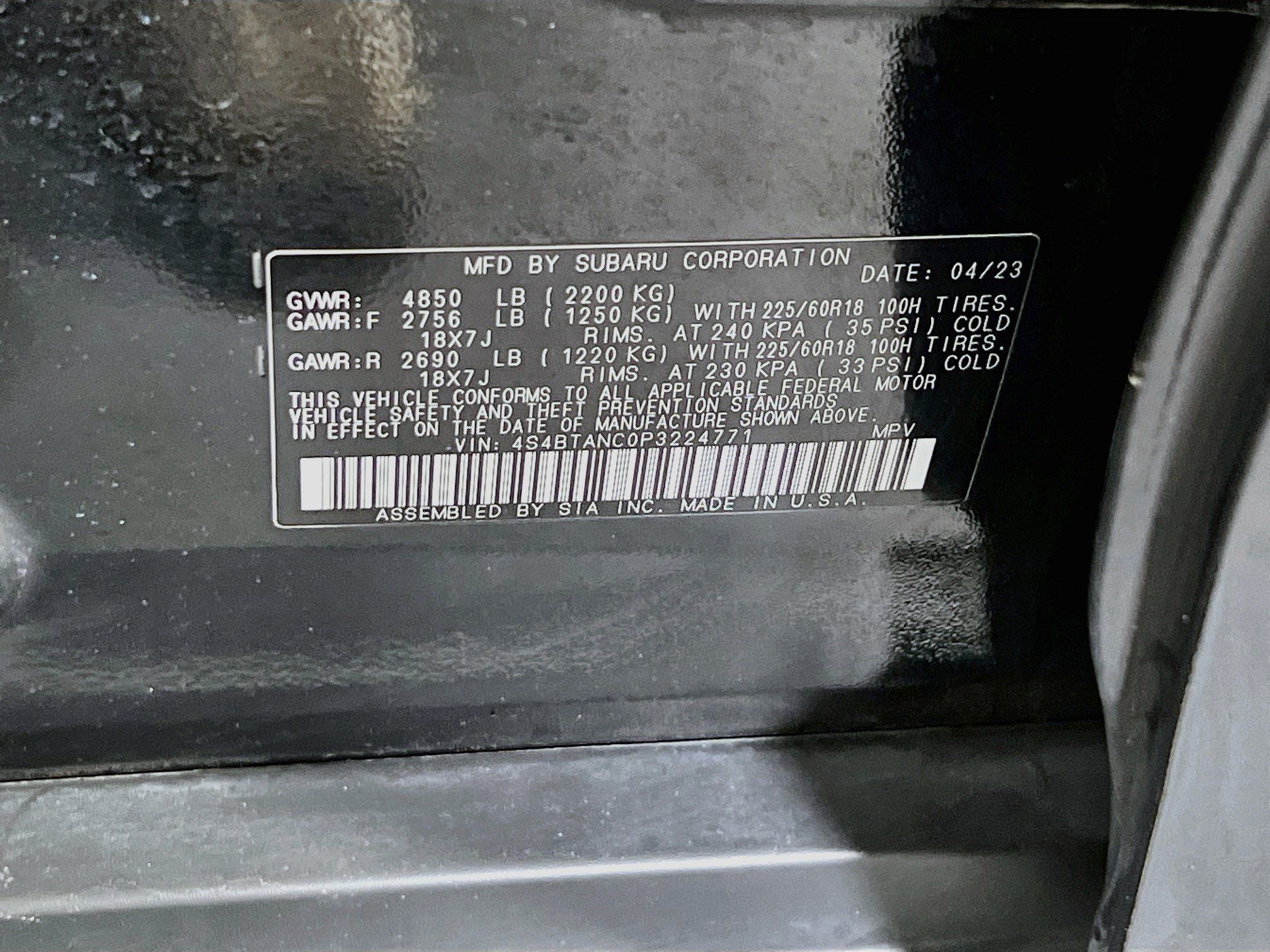 Used 2023 Subaru Outback Limited AWD/4WD image 33