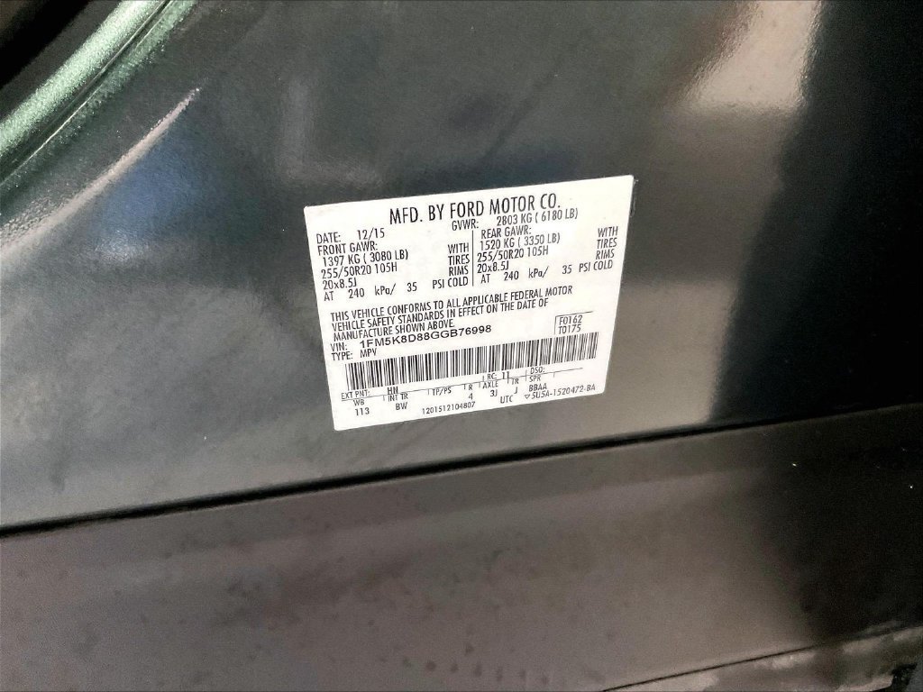 Used 2016 Ford Explorer XLT w/ Equipment Group 202A AWD/4WD image 37