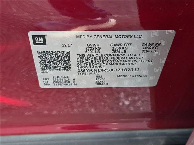 Used 2018 Cadillac XT5 Luxury w/ Driver Awareness Package AWD/4WD image 15