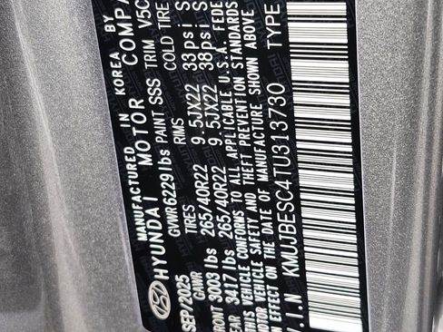 New 2026 Genesis GV80 3.5T e-SC image 33