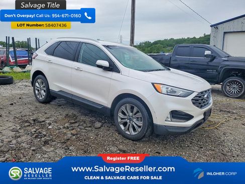 Used 2019 Ford Edge Titanium w/ Cold Weather Package FWD image 5