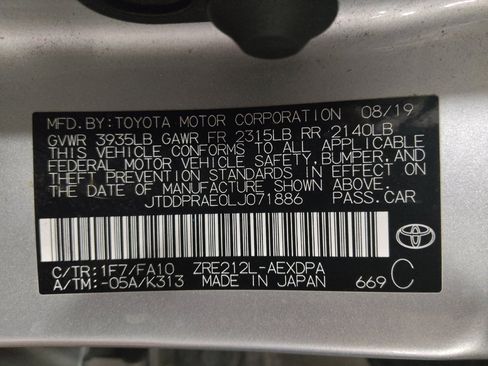 Used 2020 Toyota Corolla L FWD image 33