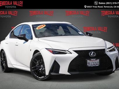 Used 2024 Lexus IS 350 F Sport w/ Blackout Package