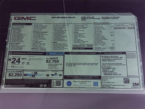 New 2026 GMC Sierra 1500 AT4 w/ AT4 Premium Package image 20