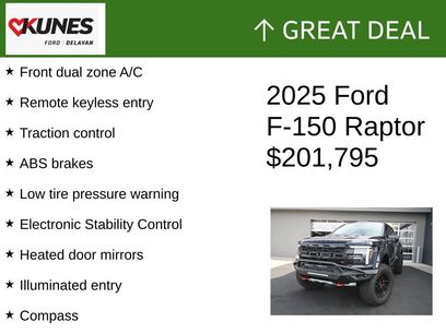 Used 2025 Ford F150 Raptor w/ Equipment Group 803A Raptor R