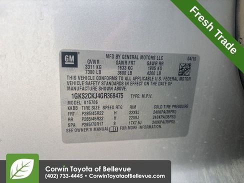 Used 2016 GMC Yukon Denali w/ Open Road Package image 16