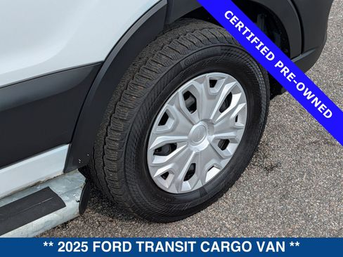 Certified 2025 Ford Transit 250 Low Roof w/ Exterior Upgrade Package RWD image 13