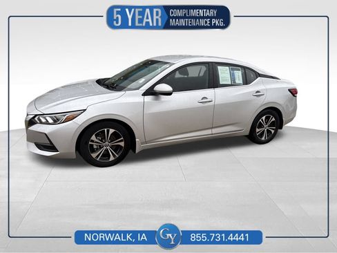 Used 2022 Nissan Sentra SV FWD image 1