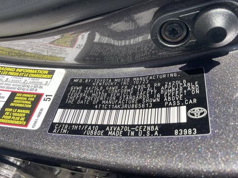 Used 2024 Toyota Camry LE image 8