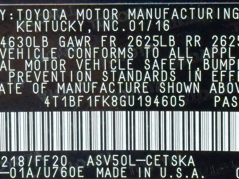 Used 2016 Toyota Camry SE image 47