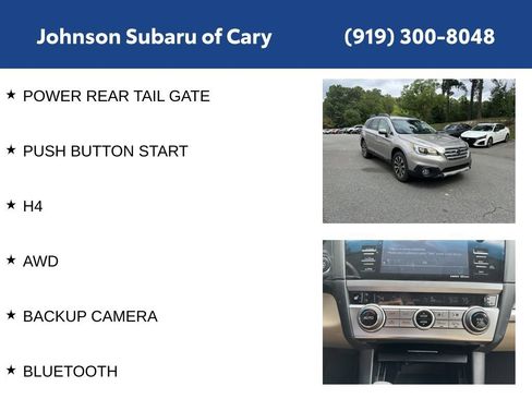 Used 2017 Subaru Outback 2.5i Limited AWD/4WD image 12