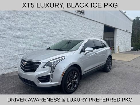 Used 2018 Cadillac XT5 Luxury w/ LPO, Black Ice Package FWD image 1
