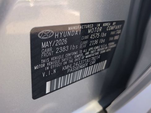 New 2026 Hyundai Sonata Blue FWD image 35