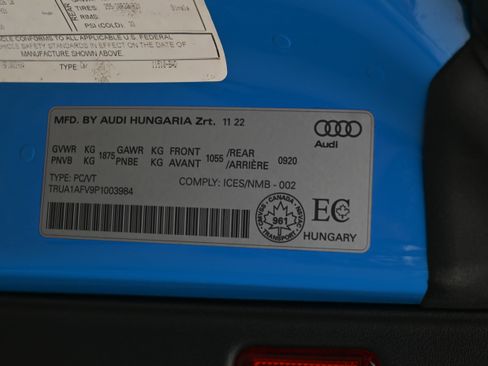 Used 2023 Audi TTS 2.0T Coupe image 32