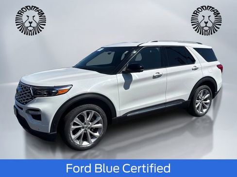 Certified 2022 Ford Explorer Platinum w/ Equipment Group 601A image 1