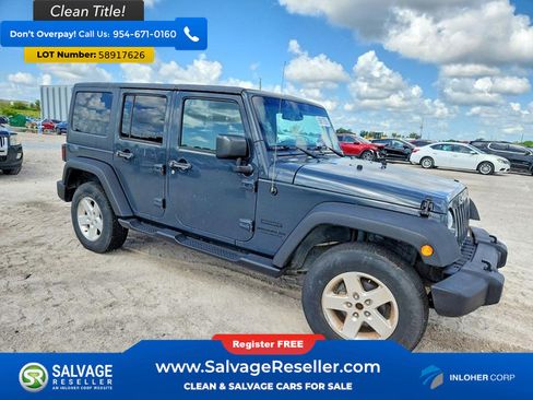 Used 2016 Jeep Wrangler Unlimited Sport w/ Quick Order Package 24S AWD/4WD image 5