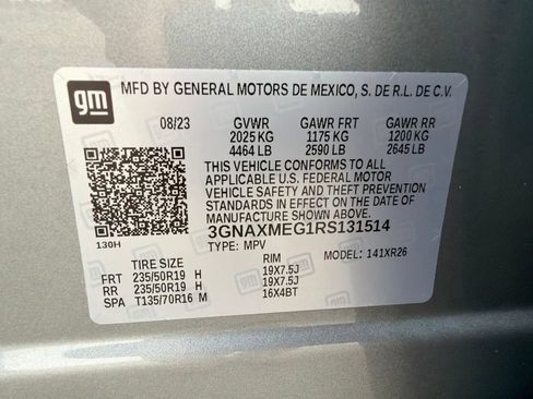 Used 2024 Chevrolet Equinox RS w/ LPO, Floor Liner Package FWD image 36