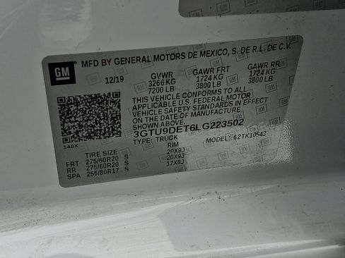 Used 2020 GMC Sierra 1500 SLT w/ SLT Premium Plus Package image 29