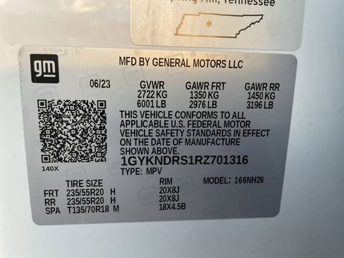 Certified 2024 Cadillac XT5 Premium Luxury w/ LPO, Floor Liner Package image 35