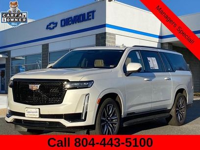 Used 2021 Cadillac Escalade ESV Sport w/ Driver Assist Tech Package