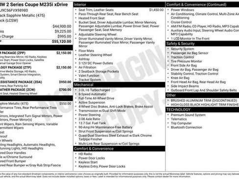 Used 2015 BMW M235i xDrive Coupe image 13