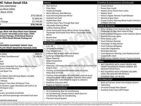 Used 2022 GMC Yukon Denali image 1