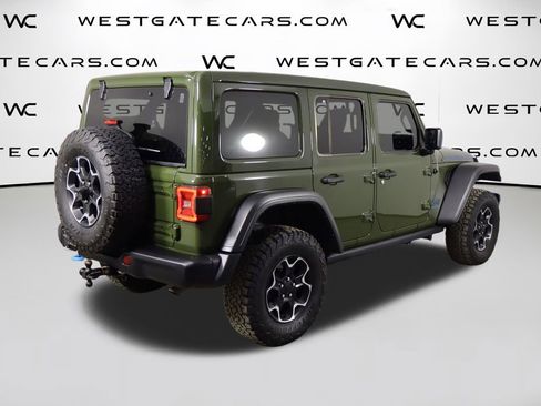 Used 2023 Jeep Wrangler Unlimited Rubicon 4xe w/ Steel Bumper Group AWD/4WD image 49