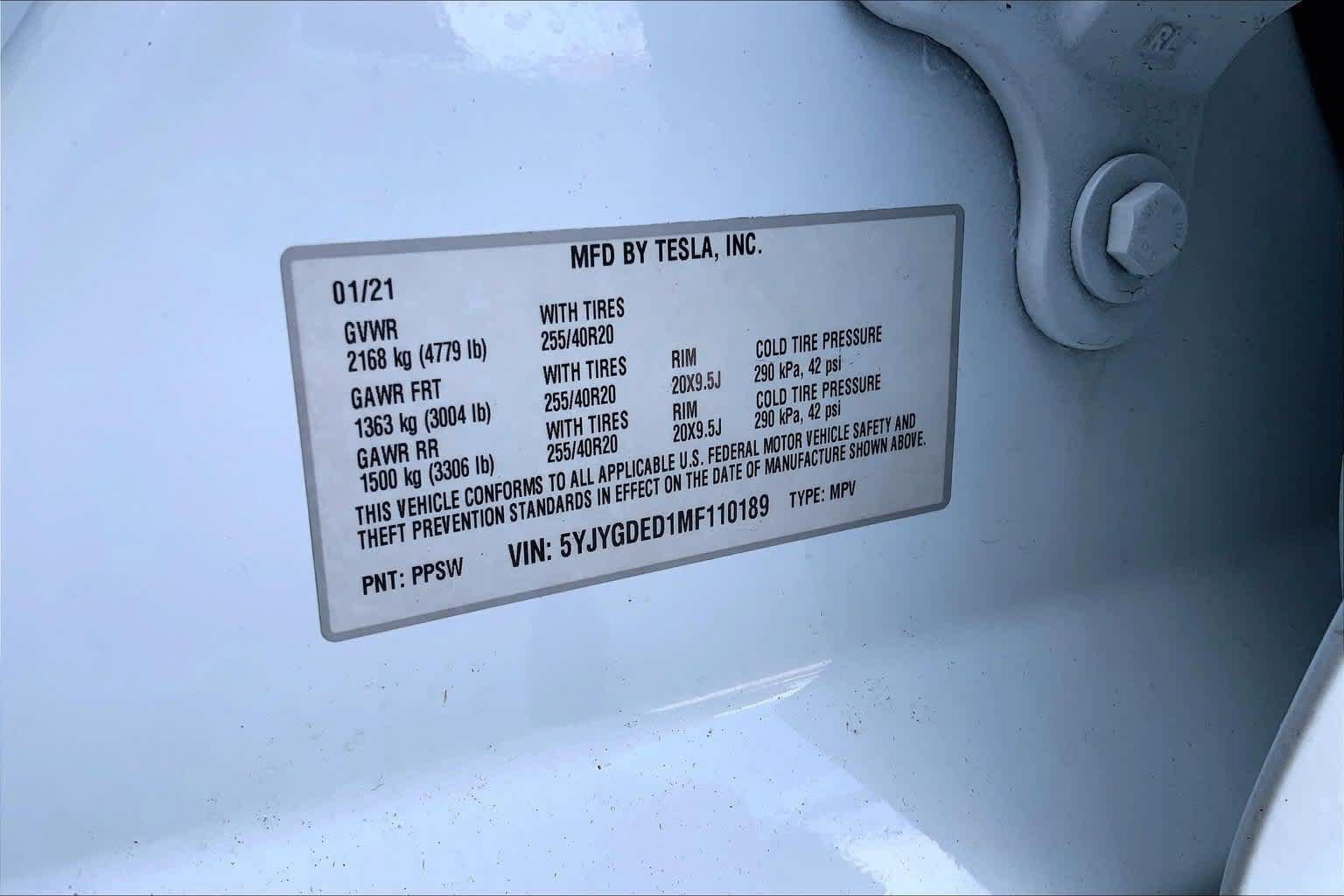 Used 2021 Tesla Model Y 2WD image 20