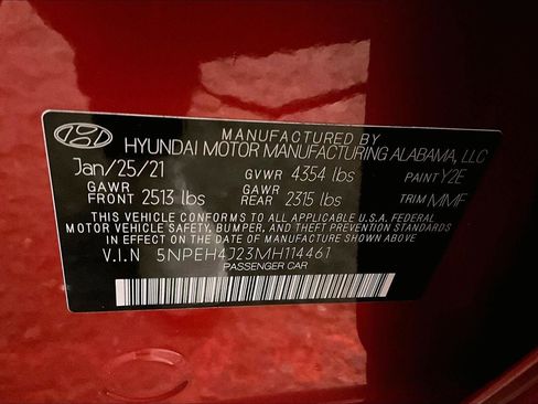 Used 2021 Hyundai Sonata Limited w/ Cargo Package image 32