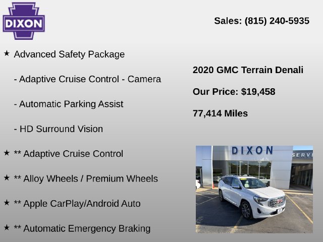Used 2020 GMC Terrain Denali w/ GMC Pro Grade Package AWD/4WD image 4
