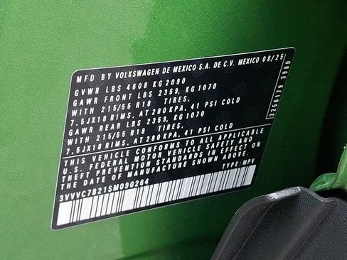 Certified 2025 Volkswagen Taos SE AWD/4WD image 27