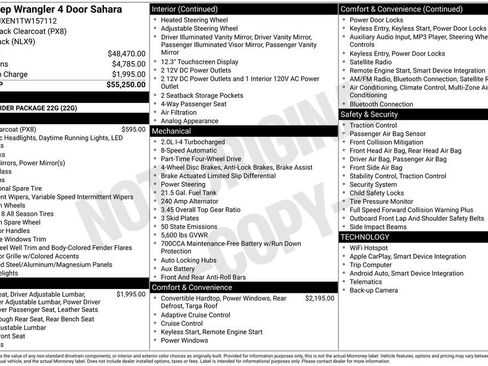 New 2026 Jeep Wrangler Sahara AWD/4WD image 15