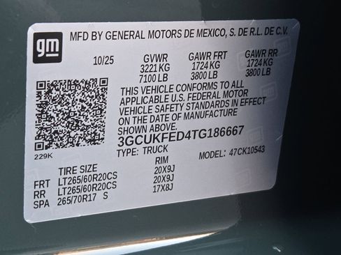 New 2026 Chevrolet Silverado 1500 LT Trail Boss w/ LT Trail Boss Premium Package image 18