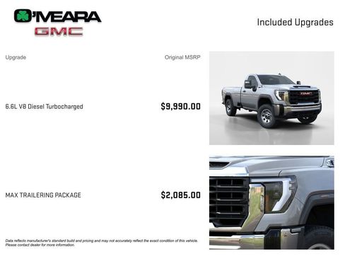 New 2026 GMC Sierra 2500 Pro w/ Max Trailering Package AWD/4WD image 4