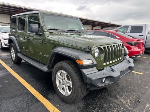 Certified 2021 Jeep Wrangler Unlimited Sport AWD/4WD image 2