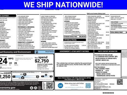 New 2026 Chevrolet Silverado 1500 High Country w/ High Country Premium Package