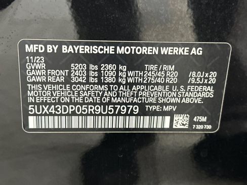 Used 2024 BMW X3 sDrive30i w/ M Sport Package RWD image 30