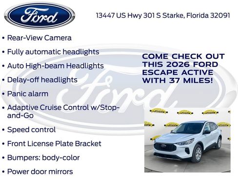 New 2026 Ford Escape Active w/ Tech Pack #1 image 30