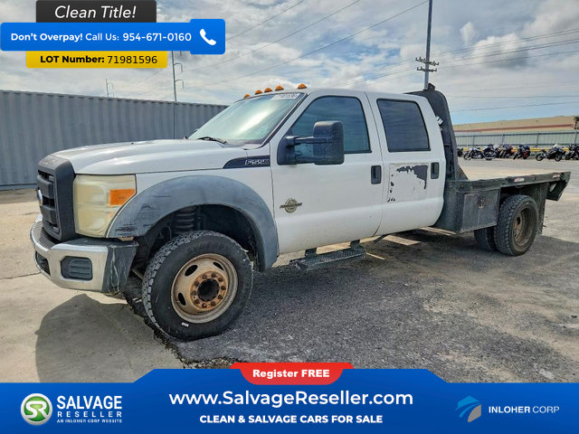 Used 2011 Ford F550 2WD Crew Cab Super Duty w/ Payload Upgrade Pkg image 1