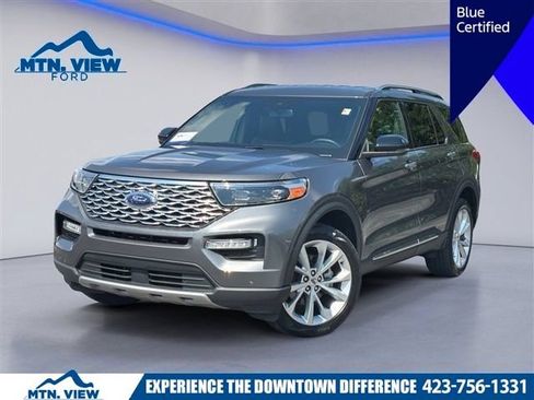 Certified 2023 Ford Explorer Platinum w/ Equipment Group 601A AWD/4WD image 1