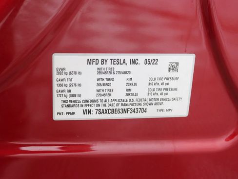 Used 2022 Tesla Model X Plaid AWD/4WD image 41