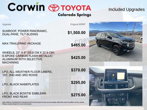 Used 2024 Chevrolet Suburban High Country w/ Max Trailering Package image 4